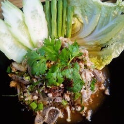 ลาบวุ้นเส้นหมู/ทะเล