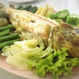 ปลาช่อนย่างเกลือ