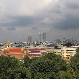 วิวจากวัดสระเกศ (ภูเขาทอง)