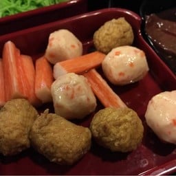 ลูกชิ้นทรงเครื่อง ปูอัด ลูกชิ้นกุ้ง