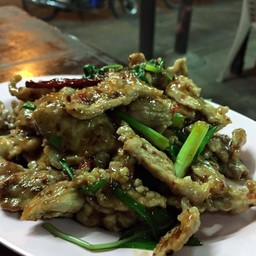 หมูผัดพริกเผา