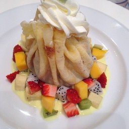 เครป a la mode