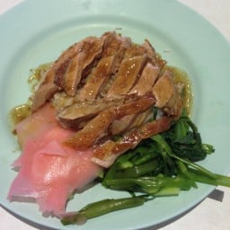 ข้าวหน้าเป็ด อาวุธ เป็ดอบน้ำผึ้ง (เจ้าเก่า)