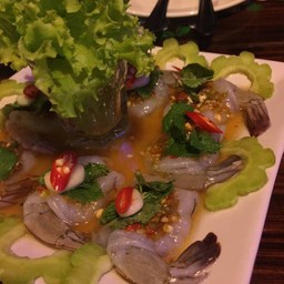 กุ้งแช่น้ำปลา