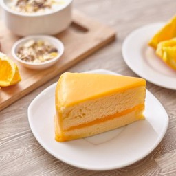 “เค้กส้มสูตรคลีน” กล่องละ 130 บาท มี 2 ชิ้น (ชิ้นละ130 kcal)