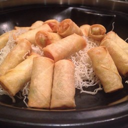ปอเปี๊ยะไส้ผัก~