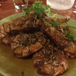 กุ้งทอดซอสมะขาม