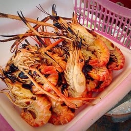 เจ๊ลีกุ้งเผา-ปลาเผา ถนน346  ไทรน้อย