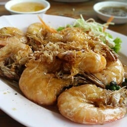 กุ้งทอดกระเทียม