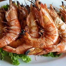กุ้งกุลาดำเผา
