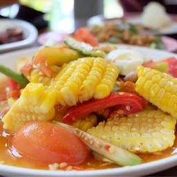 ส้มตำอุดร ซอยทานตะวัน สันกำแพง