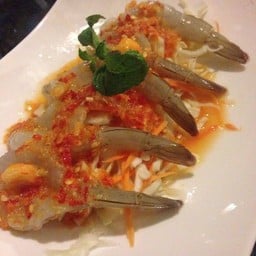 กุ้งแช่น้ำปลาวาซาบิ