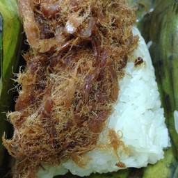 ข้าวเหนียวหมูฝอย@20฿