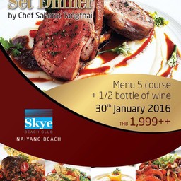 5-course Chef's Dinner