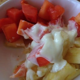 สลัดผลไม้ในบุฟเฟ่ต์