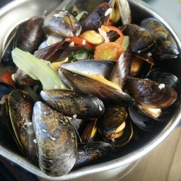 Baked Mussels