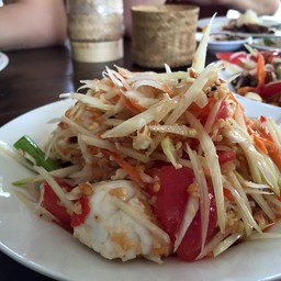 ตำไทยไข่เค็ม