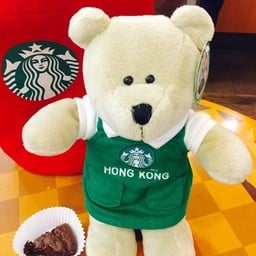 หมีบารีสต้าฮ่องกงขนมชิมฟรี 