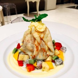 ทานอยู่เเบบเดียว Crape A La mode 
