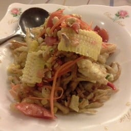 ส้มตำทอด