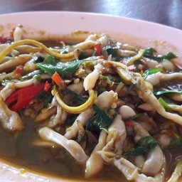 หอยหลอดผัดฉ่า