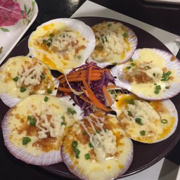 หอยเชลล์อบชีส