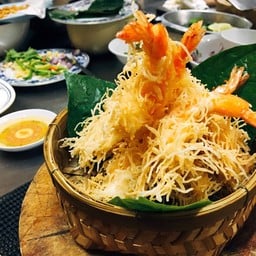 กุ้งพันหมี่