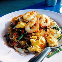 ผัดไทยกุ้งสด 333