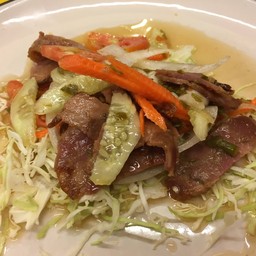 ยำขาหมูรมควัน
