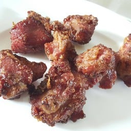 แหนมทอด : เอาไปอุ่นทานก็ดีงามพอสมควรเลยจ๊ะ