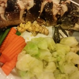 ช่อนนึ่งจิ้มแจ่ว