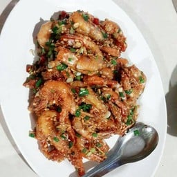 กุ้งทอดพริกเกลือ