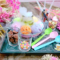 ไอติมกระทะ พ้นควันได้ด้วย