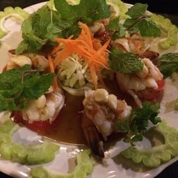 กุ้งแช่น้ำปลา