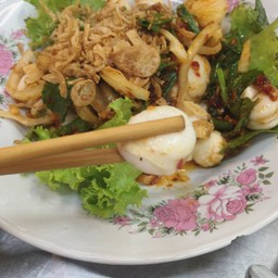 ยำหอยเชลล์