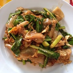 ราดหน้ายอดผัก ข้าวผัดกุ้ง