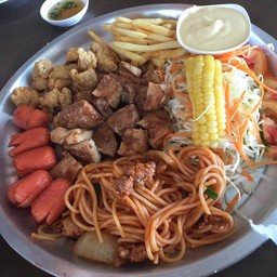 สเต็กถาด