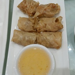 ฟองเต้าหู้ทอดไส้กุ้ง