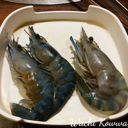 กุ้งแม่น้ำใหญ่เผา
