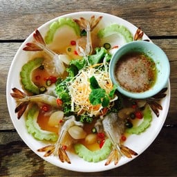 กุ้งแช่น้ำปลา