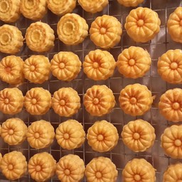 มูนเต้กคัสตาร์ดไข่แดง