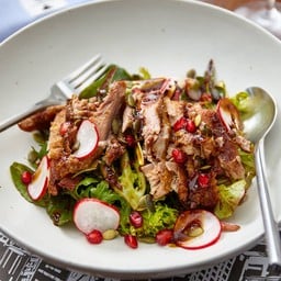  “Duck Confit & Radish Salad”