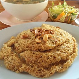 ยำปลาดุกฟู