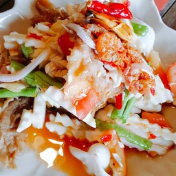 ตำยอดมะพร้าวทะเล