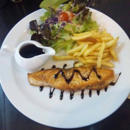 salmon steak