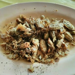 ไส้อ่อนทอดกระเทียม