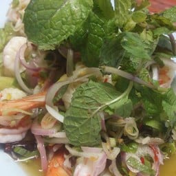 อร่อยมาก ใช้มะนาวสดยำ 