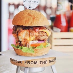 ชีสเบอร์เกอร์หมู