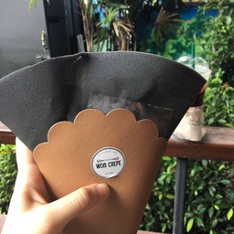 เครปแป้งชาโคล