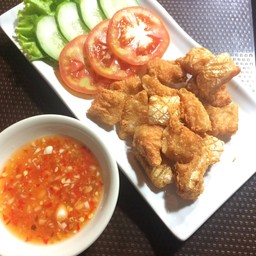 ท้องม่อนทอดน้ำปลา